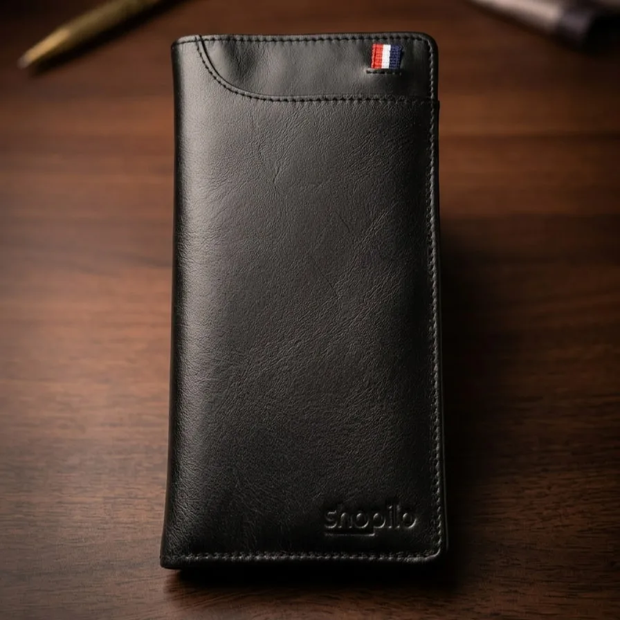 William Polo Long Wallet - Genuine Leather