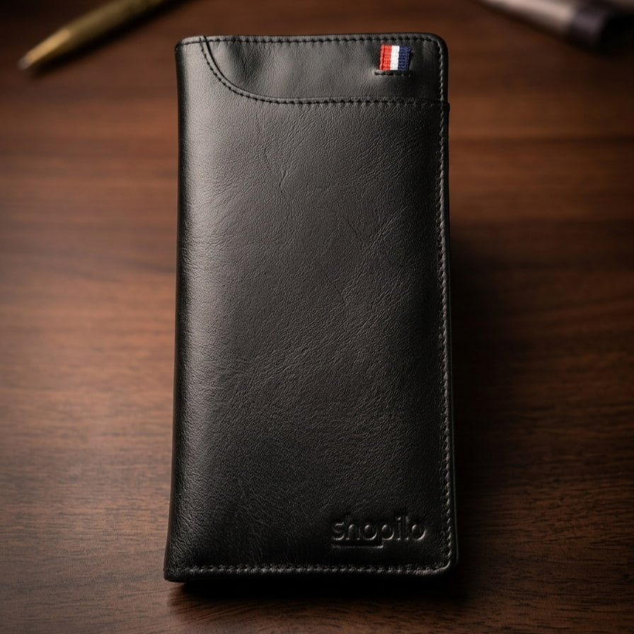 William Polo Long Wallet - Genuine Leather